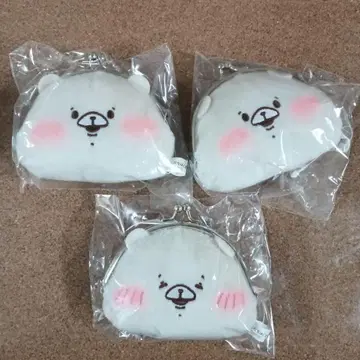 친구는 곰 봉제 인형 지갑 3개 세트