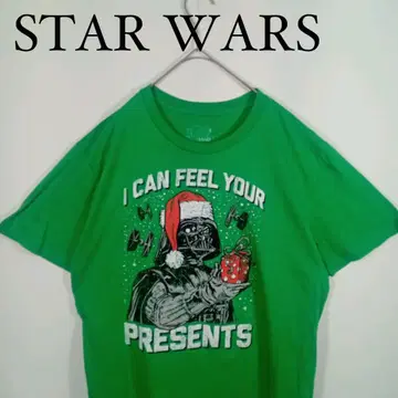 STAR WARS 다스 베이더 티셔츠 그린 L 스타 워즈