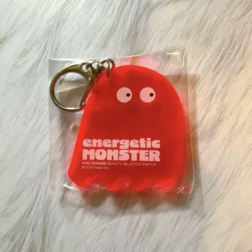 ENERGETIC MONSTER 키링 오다기리 히로 핑크 몬스터