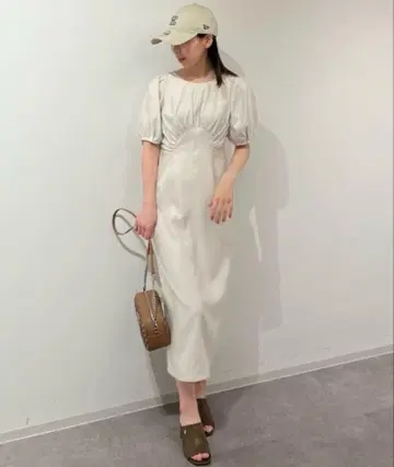 질 바이 질 스튜어트 데님 라이크 펜슬 원피스 미사용 새상품