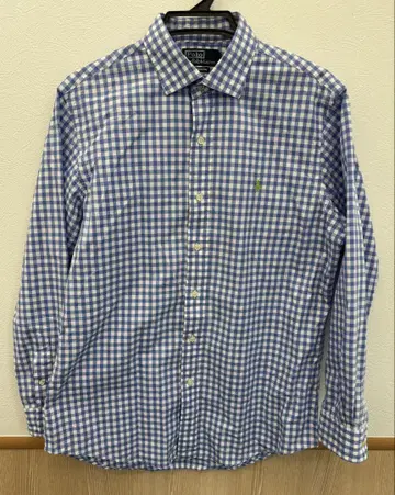 RALPH LAUREN 랄프 로렌 깅엄 체크 긴팔 셔츠 L 사이즈