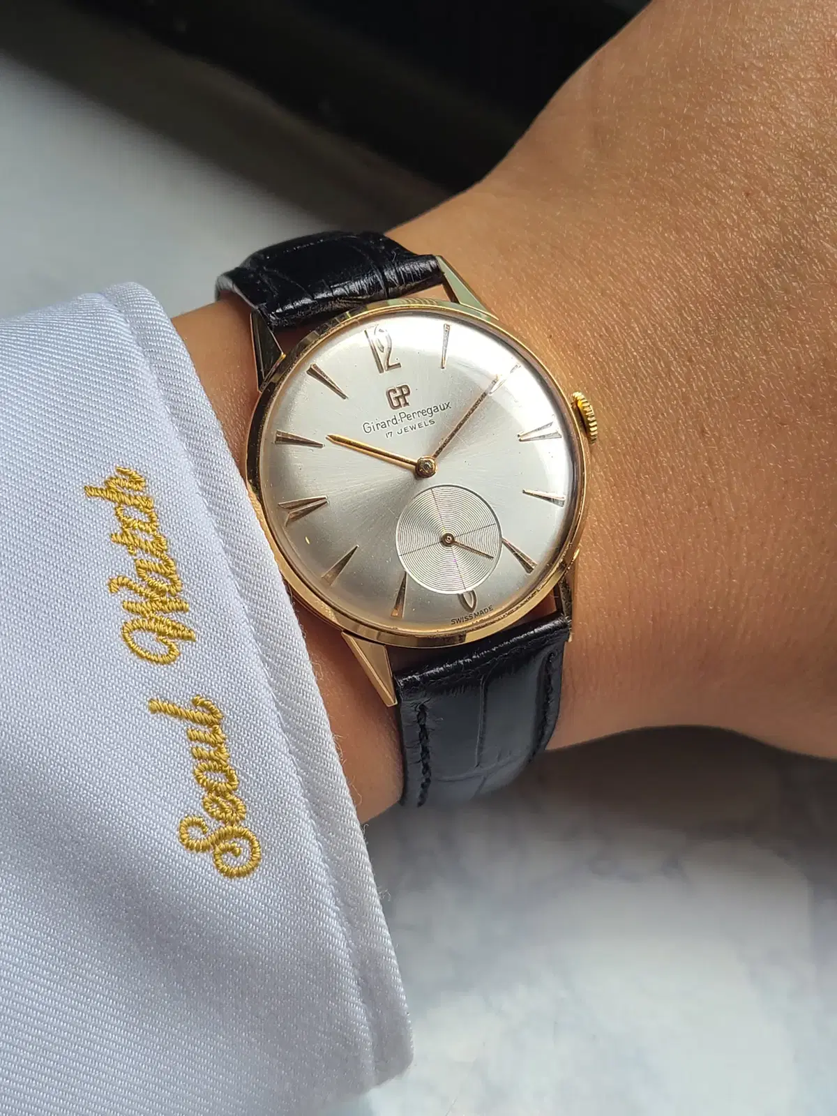 [Seoul Watch] Girard Perregaux Jumbo Classic 18K Rose Gold Solid Gold Vintage