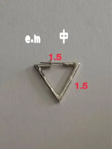 e.m 중 귀걸이 한쪽