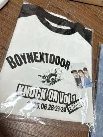 BOYNEXTDOOR KNOCK ON Vol.1 티셔츠