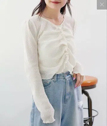 kastane 셔링 티셔츠