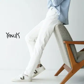 YANUK 야누크 RUTH 루스 화이트 데님 23인치