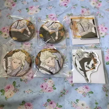 카구라바치 팝업 캔뱃지 아크링 키링 시바 세트