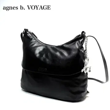 agnes b. VOYAGE 에네스베 보야주 가죽 숄더백