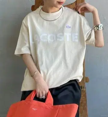 라코스테 로고 티셔츠