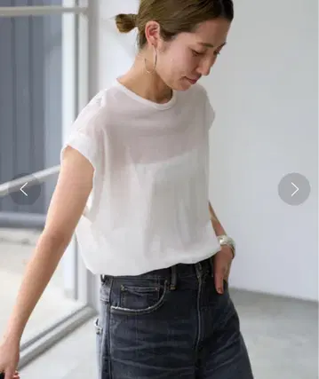 FRAMeWORK 프레임워크 C/NY 시어 롤업 T 일본제
