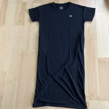 THE NORTH FACE 블랙 반팔 원피스 L