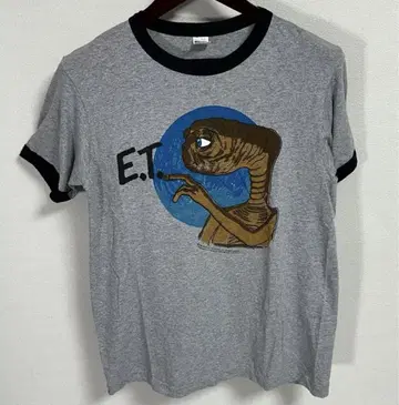 새상품급 E.T 영화 80년대 무비 티셔츠 링거 티 USA제 빈티지