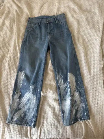 새상품 ENCOMING 25SS 페인터 데님 30