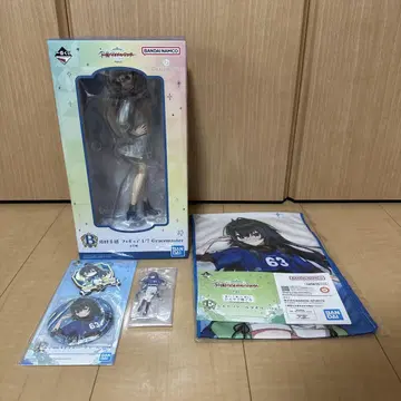 제일복권 학원 아이돌 마스터 B상 쓰키무라 테마리 피규어 기타 세트