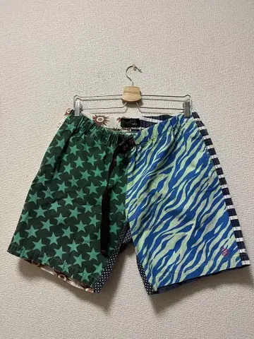 아르디즈 올 패턴 패치워크 클라이밍 하프 팬츠 / XL 멀티 컬러