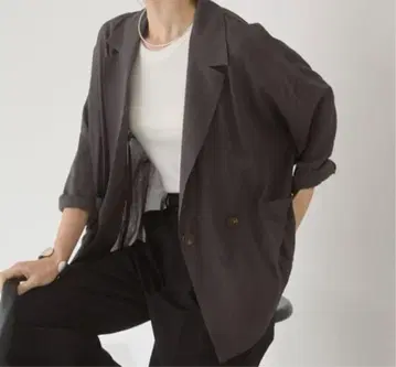 ANGIE VINTAGE 안지 빈티지 시어 자켓