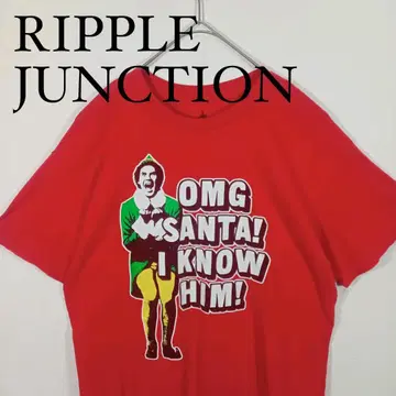 RIPPLE JUNCTION OMG SANTA! 티셔츠 L