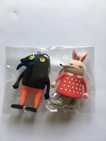 요네즈켄시 리이슈 가챠 도마뱀 토끼 빨간색