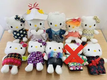 헬로키티 봉제 인형 레어 산리오