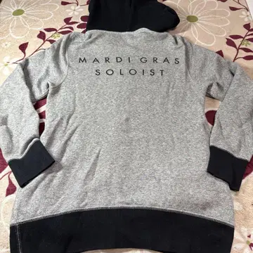키요하루 mardigras 후드티 그레이