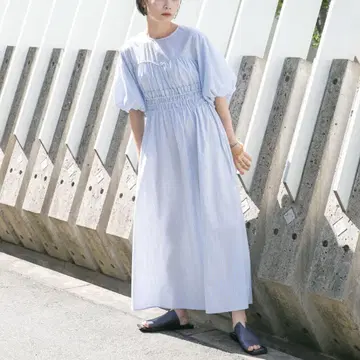 사이즈 36 커브 블라인드 로스트 셔링 원피스 KBF