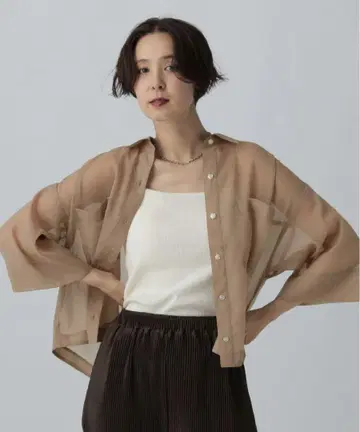 LEPSIM 숏 시어 5부 소매 셔츠 571604
