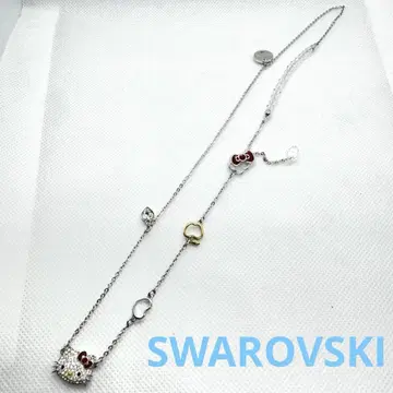 SWAROVSKI 스와로브스키 목걸이 키티 한정판