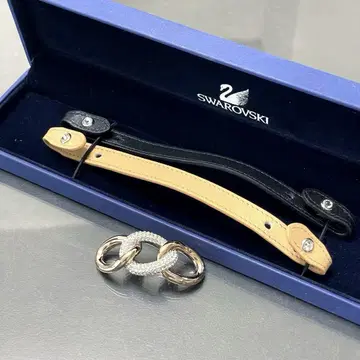 SWAROVSKI/스와로브스키/바운드 레더 브레이슬릿