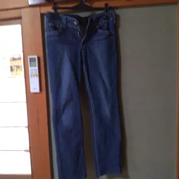 리바이스 스트레이트 데님 다크 블루