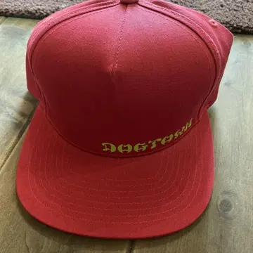 DOGTOWN 도그타운 로고 야구 모자 레드