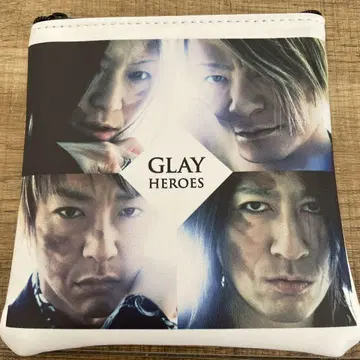 GLAY 12cm 싱글 자켓 파우치 HEROES 새상품