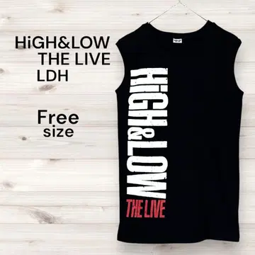 EXILE TRIBE HiGH LOW THE LIVE 슬리브리스 티셔츠
