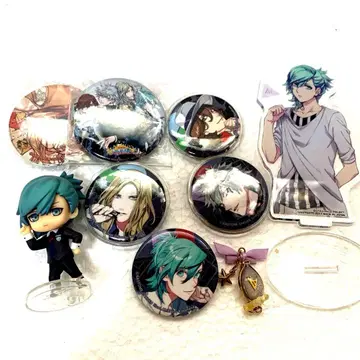 우타프리 카루나이 캔뱃지 아크릴 스탠드 넨도로이드 피규어 세트