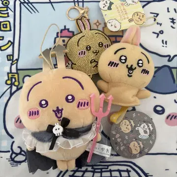 인형/마스코트 세트 치이카와 (먼작귀) 토끼