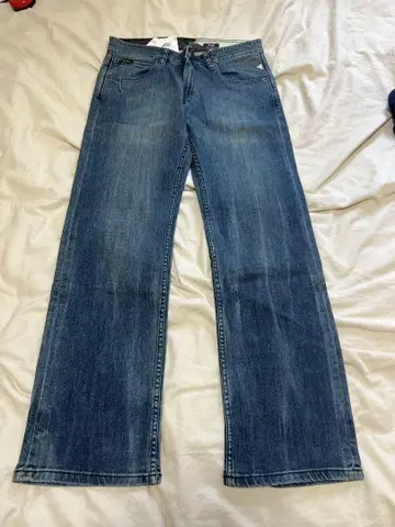 미사용 새상품 VOLCOM 다크 블루 스트레이트 데님 5포켓