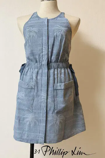 3.1 Phillip Lim 팜 패턴 실크 혼방 원피스 0 리조트 원피스