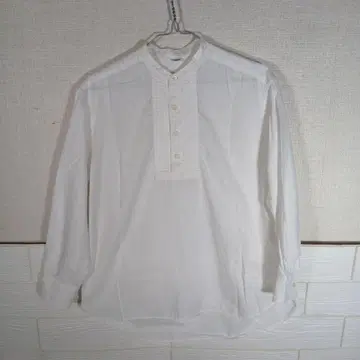 45rpm 핀턱 코튼 셔츠 블라우스