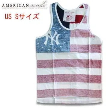 새상품 아메리칸 니들 별조기 NY 양키스 USA 탱크탑 US S