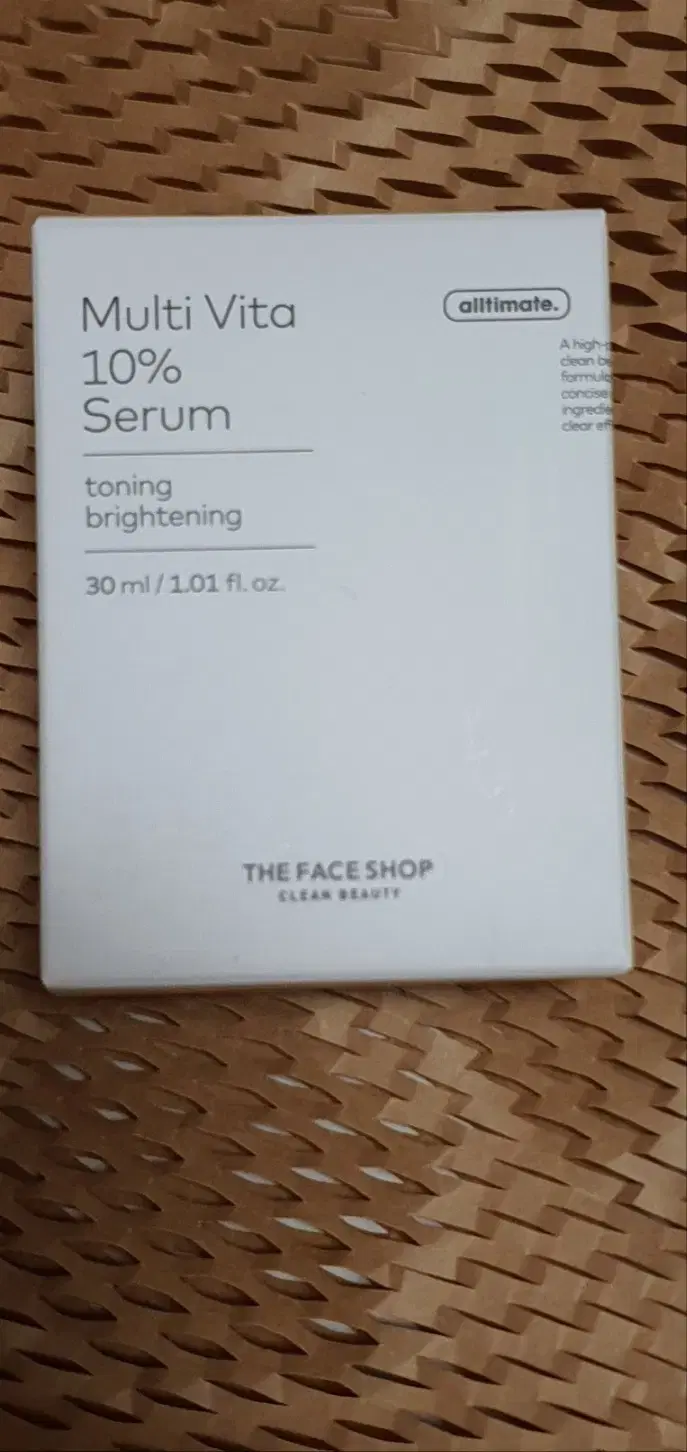 New) THEFACESHOP All About Multi Vita 10% Serum