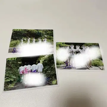 EBiDAN SENDAI 집합 브로마이드 사인