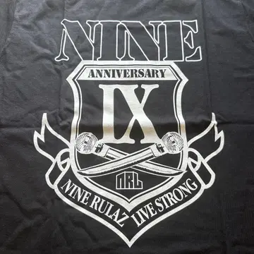 NINE RULAZ LINE 새상품 티셔츠 mightycrown