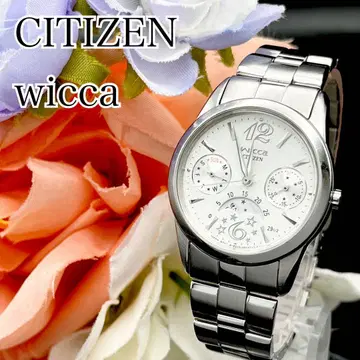 작동 손목시계 CITIZEN wicca 시티즌 문페이즈 E52