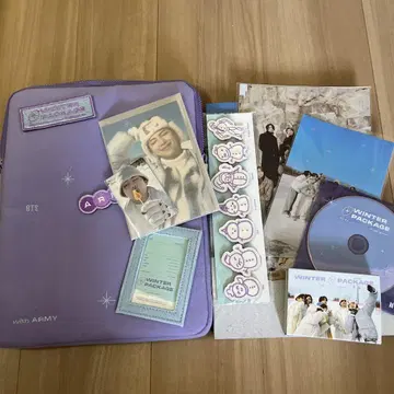 BTS 윈터 패키지 윈파케 2021 트레이딩 카드 포함 덤 포함