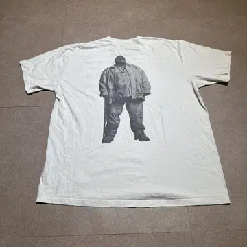 The notorious BIG 비기 티셔츠 반팔 화이트 hiphop