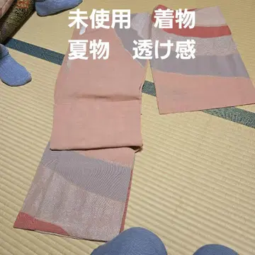 미사용 기모노 여름 아이템 비침