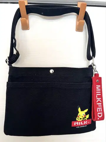 MILKFED 사코슈 포켓몬 피카츄 BLACK 밀크 페도