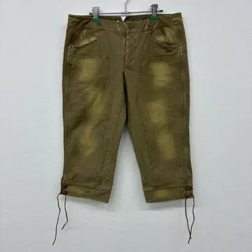 폴로 랄프로렌 카키 크롭 팬츠 데님 XL 라 18