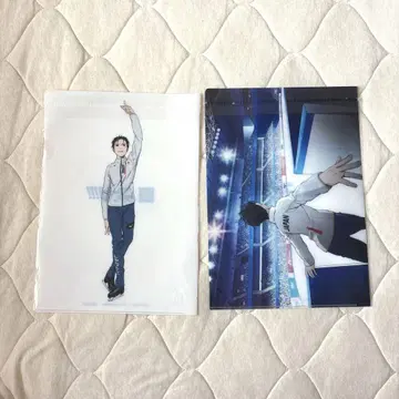 유리!!! on ICE 미즈노 콜라보 클리어 파일 세트