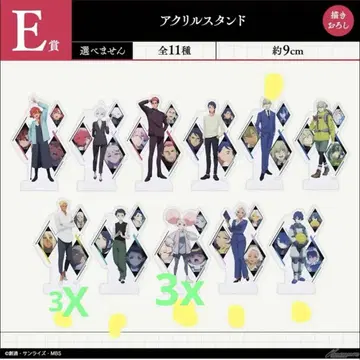 제일복권 기동전사 건담 수성의 마녀 vol.3 E상 아크릴 스탠드 8종