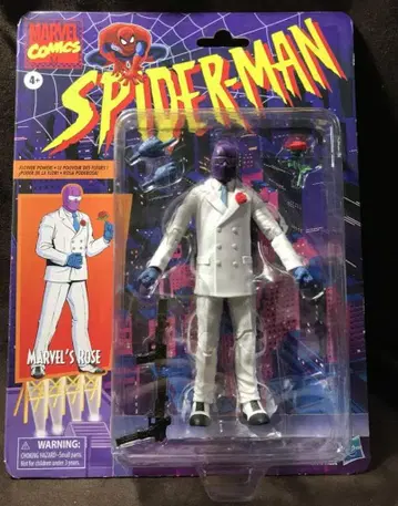 HASBRO (VINTAGE RETRO) 스파이더맨 로즈 6인치